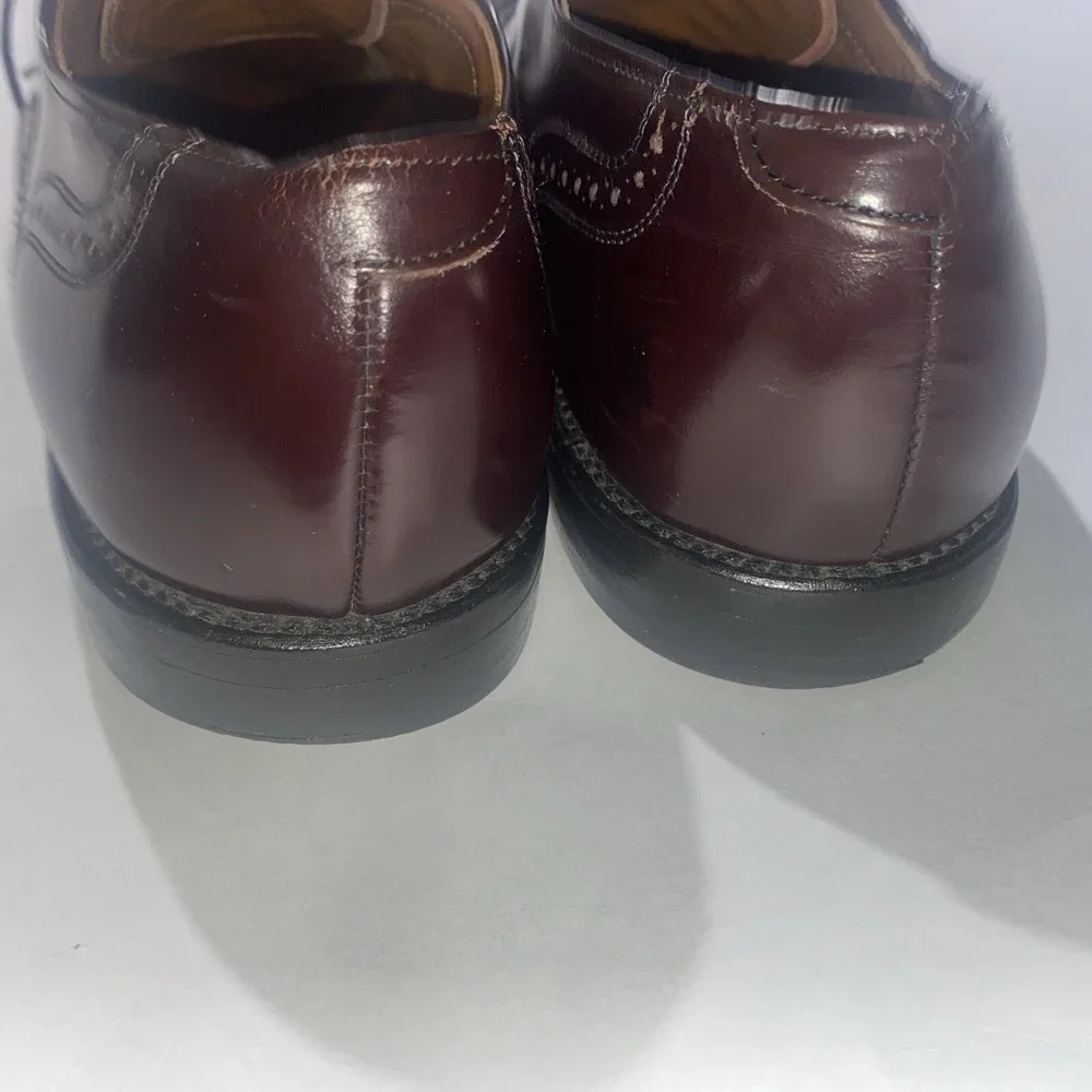 Allen Edmonds Lloyd Wingtip Oxford Shoes 12 B - Vintage Quality 0697 1946 Comb.‎
